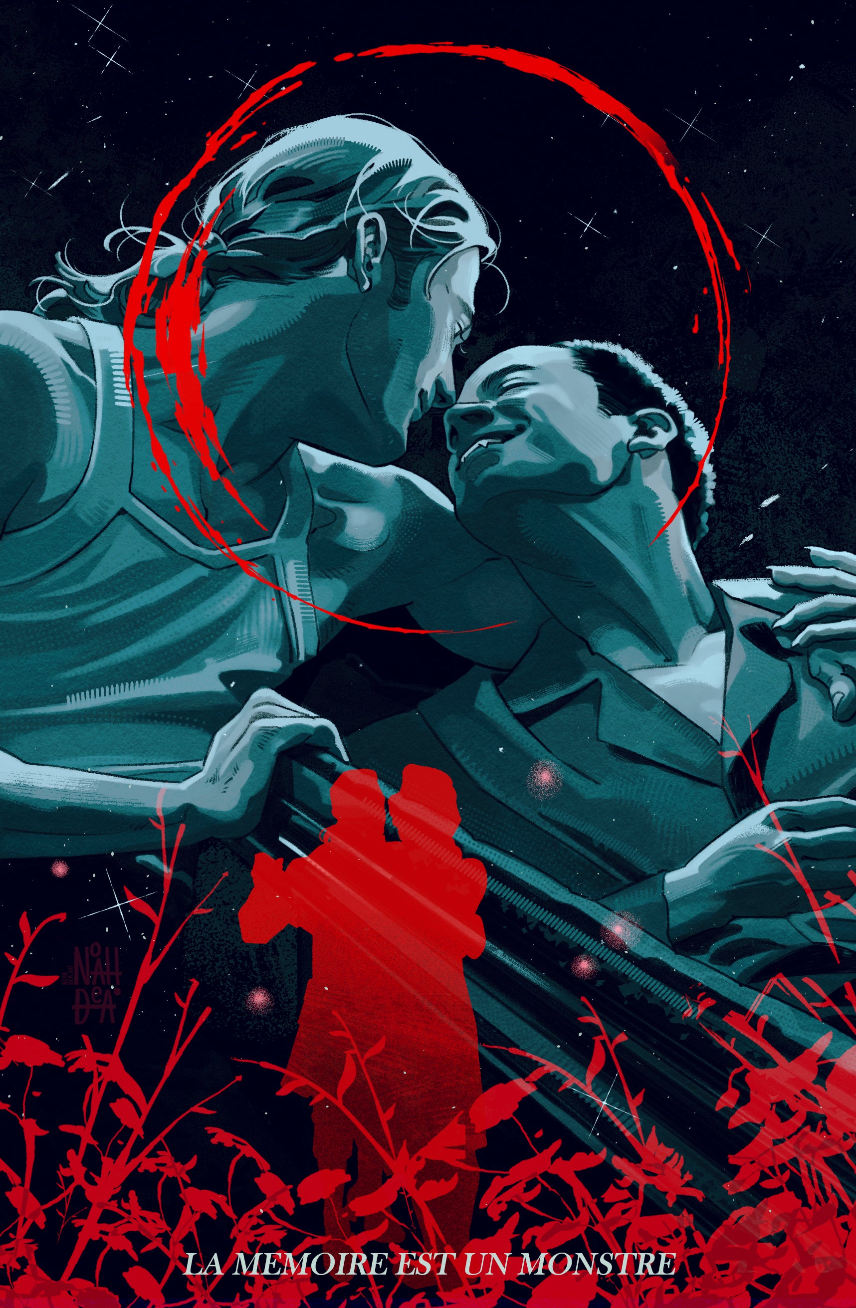 A5 velvet coated art print