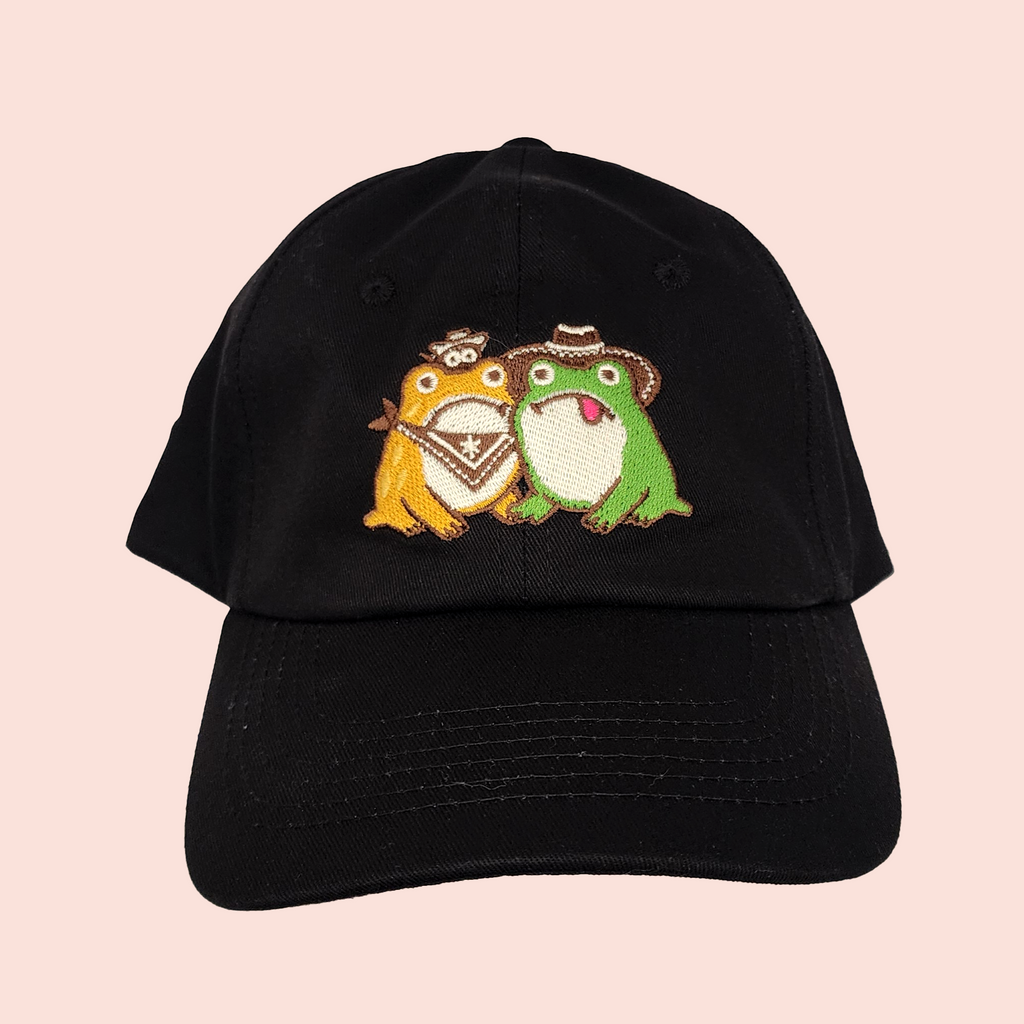 Frog and Toad hat