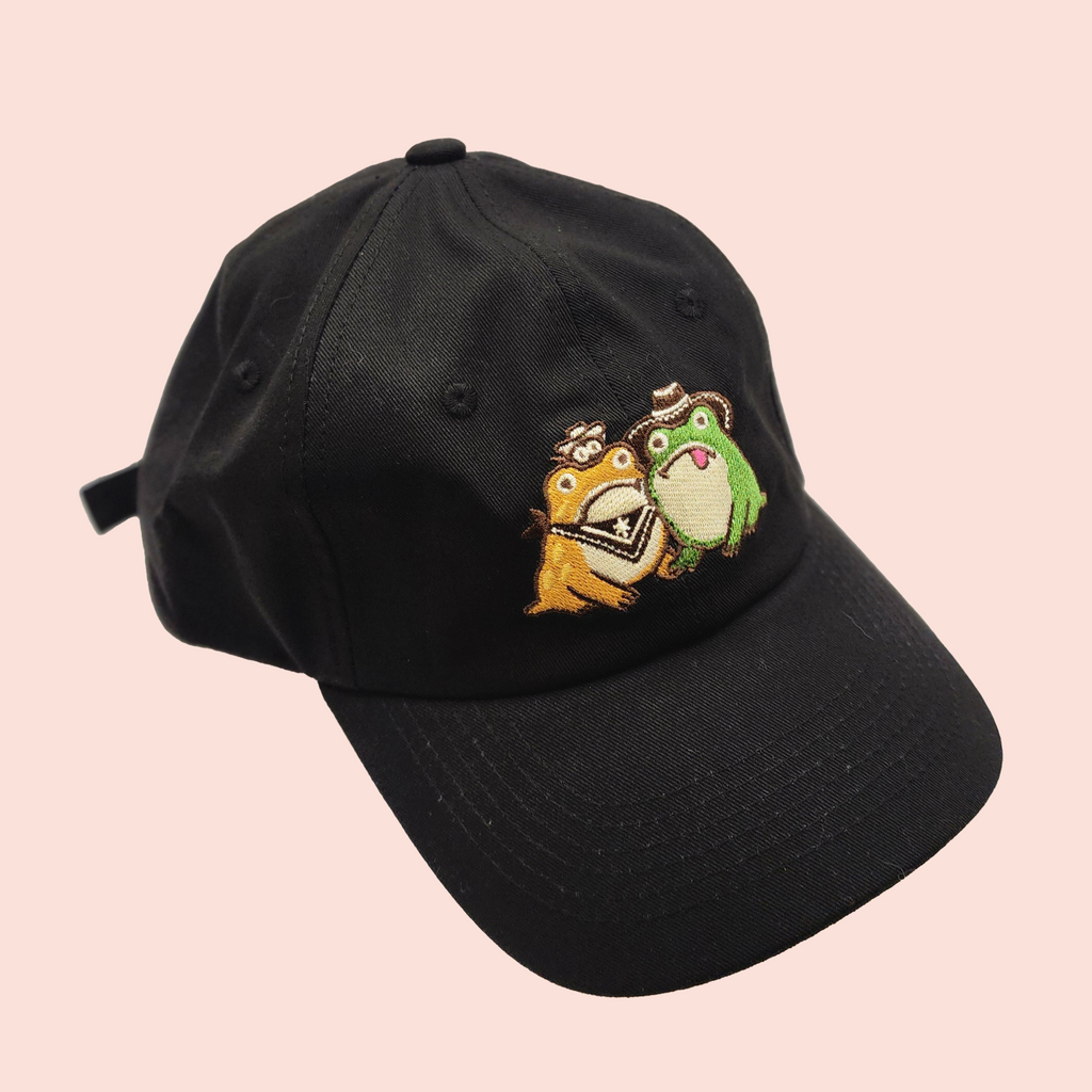 Frog and Toad hat