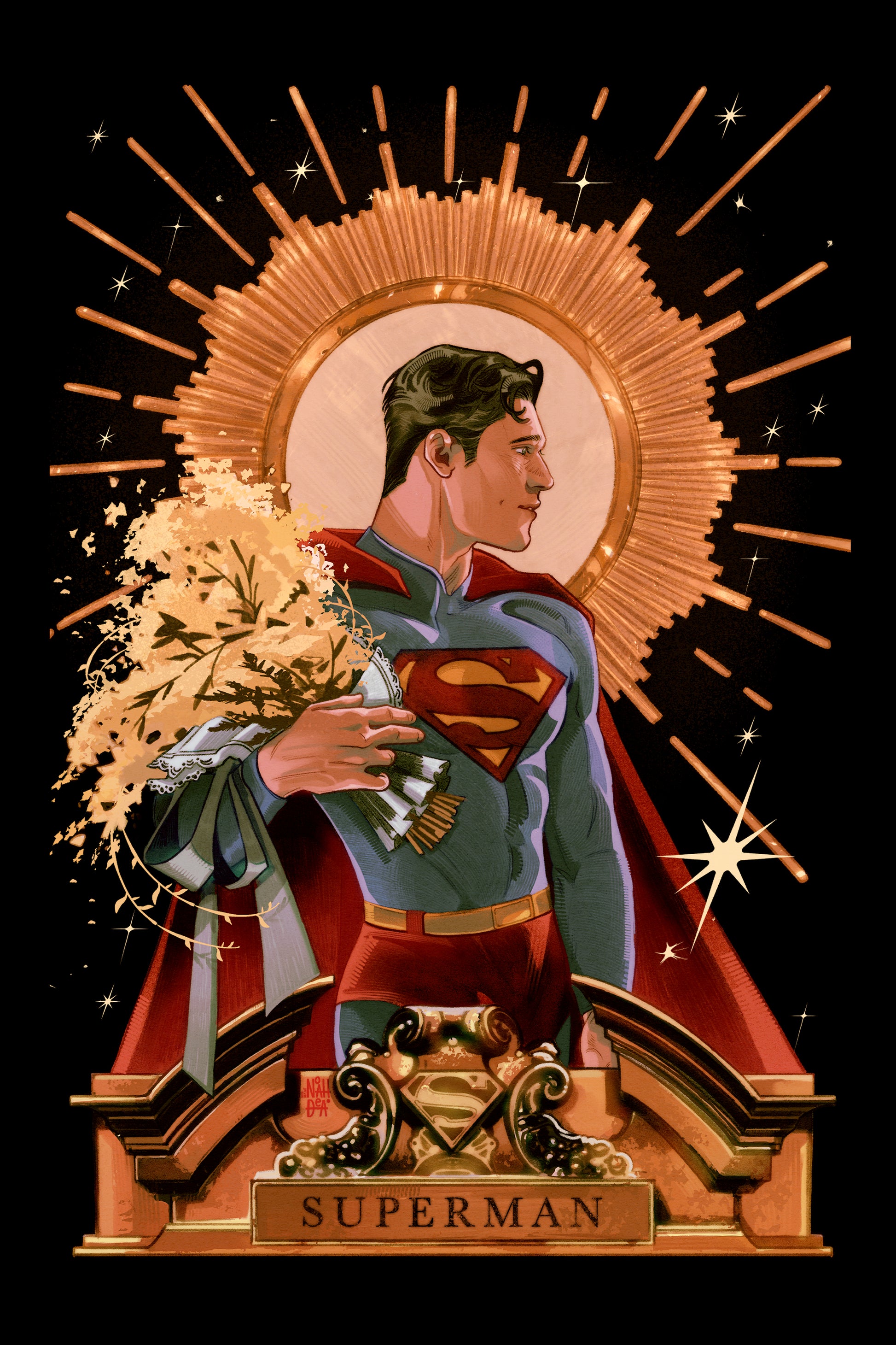 A5 velvet coated art print