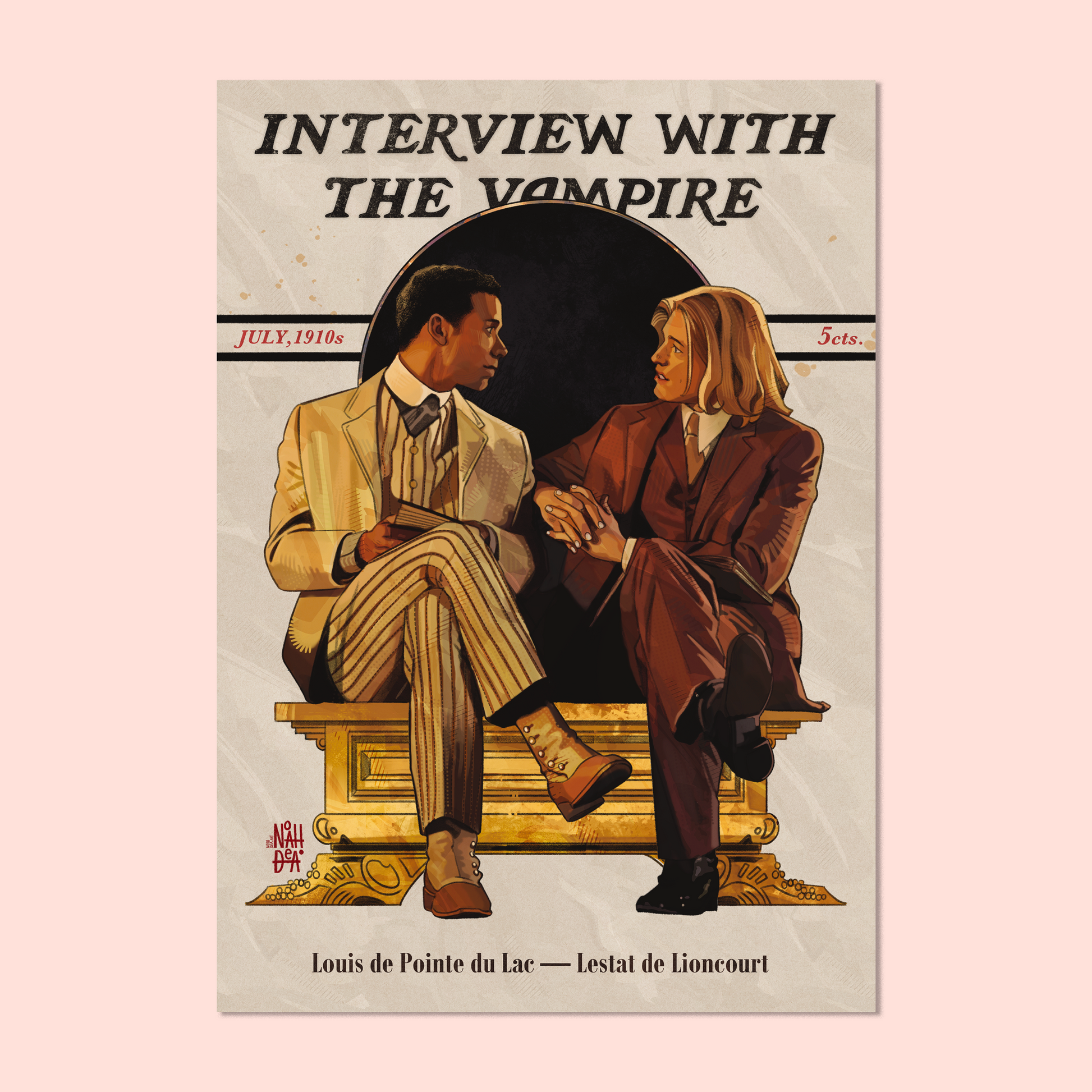 Interview with the vampire - A5 art print