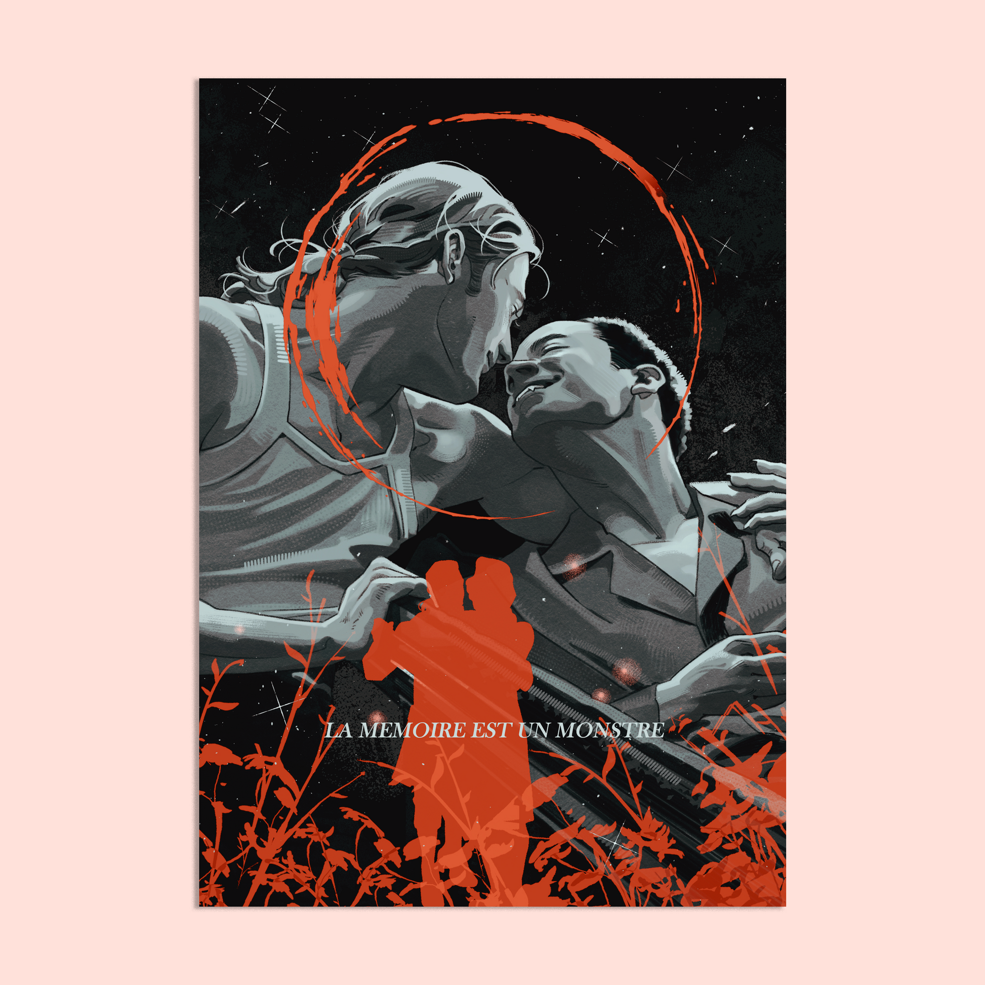 Memories is a monster - A5 art print